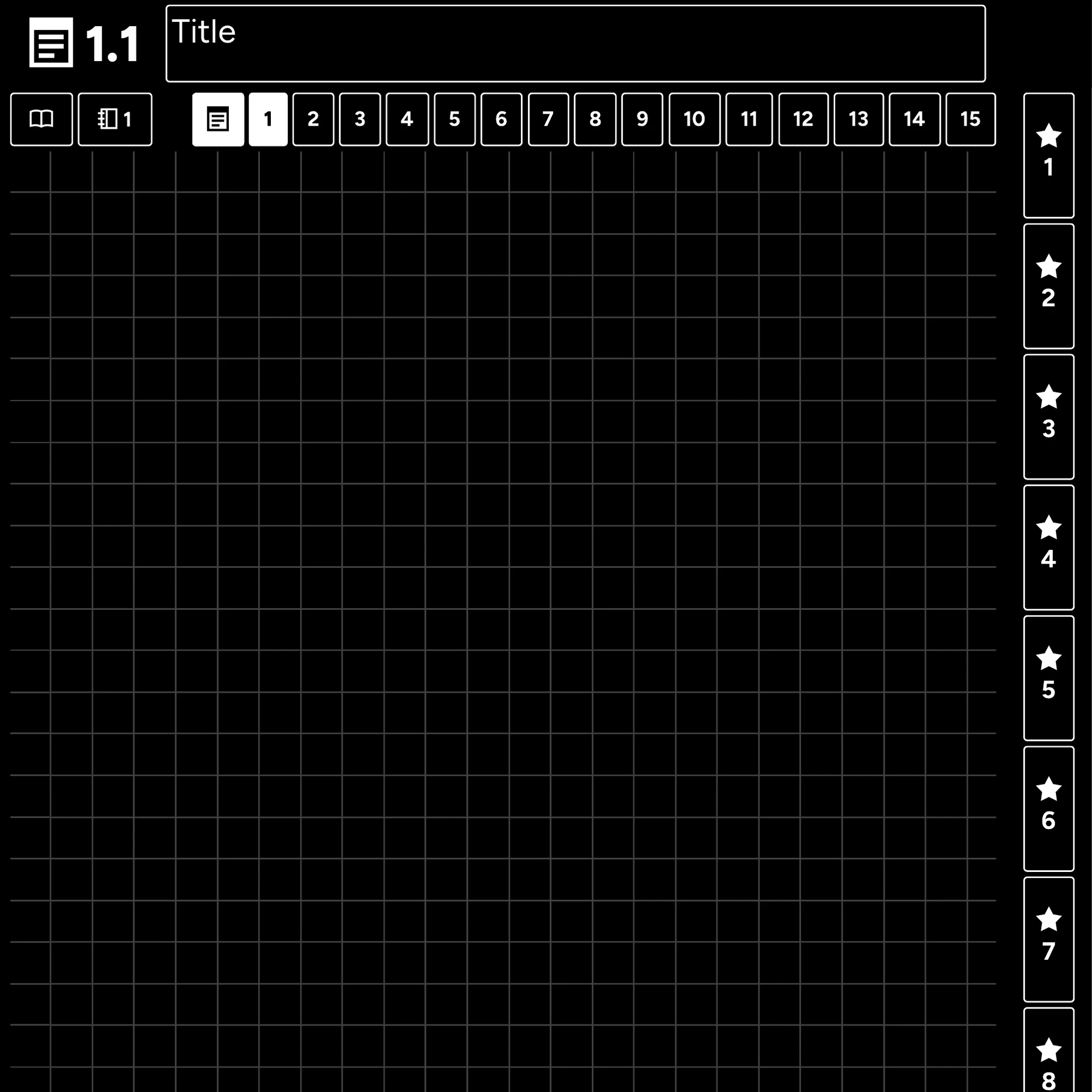 Lined, Dotted, Grid, or Blank Pages