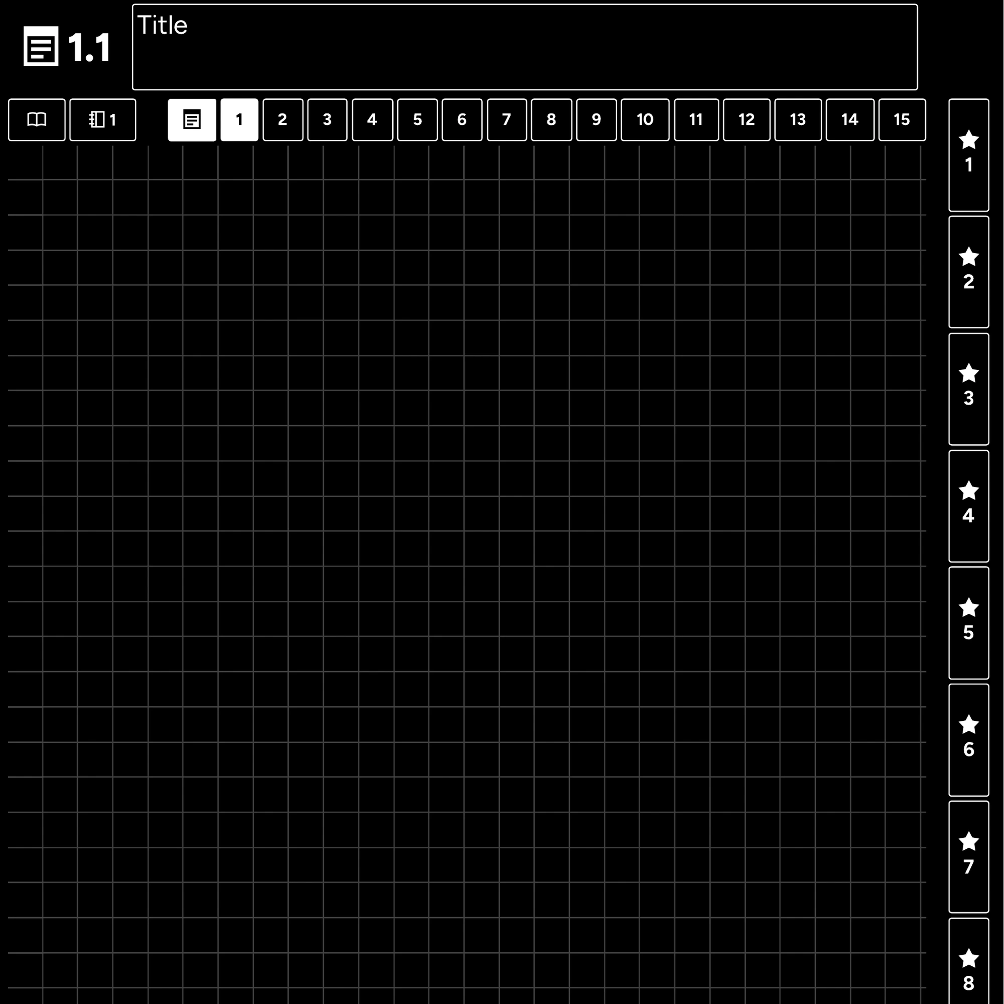 Lined, Dotted, Grid, or Blank Pages