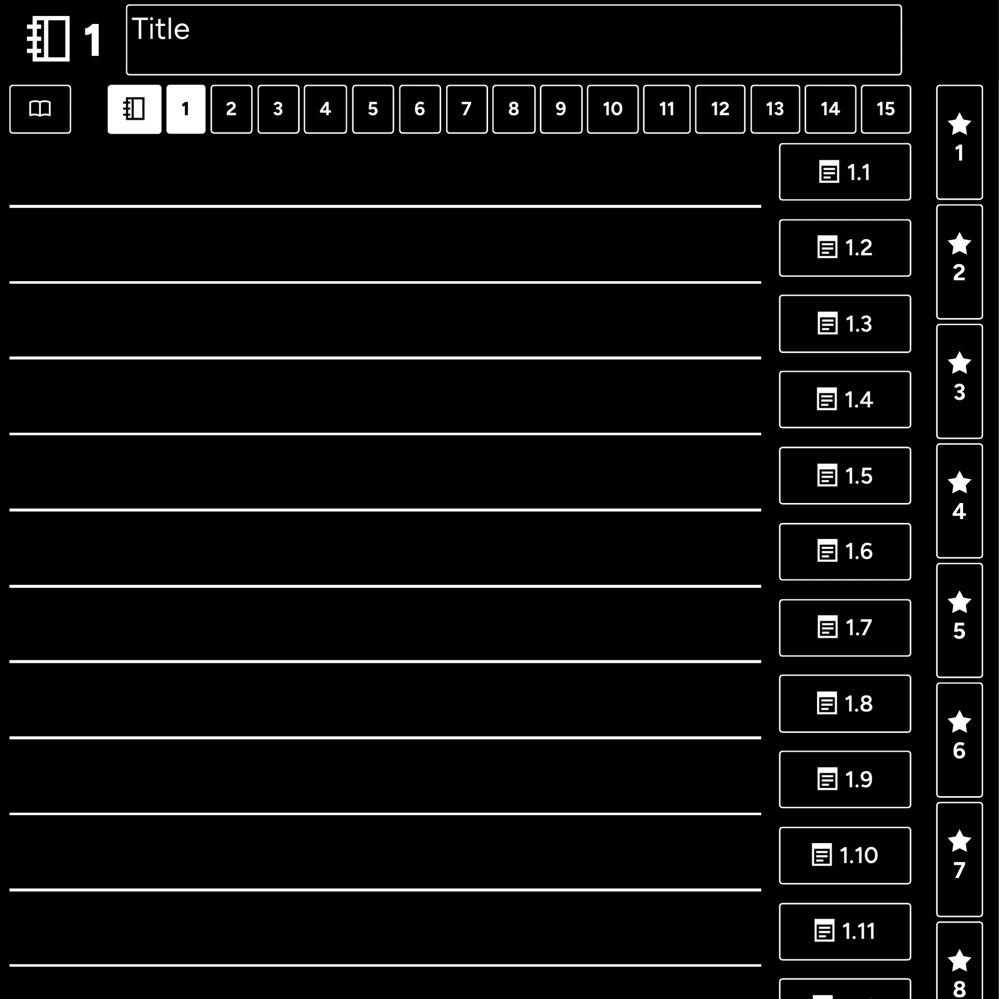 For Structured Notetaking