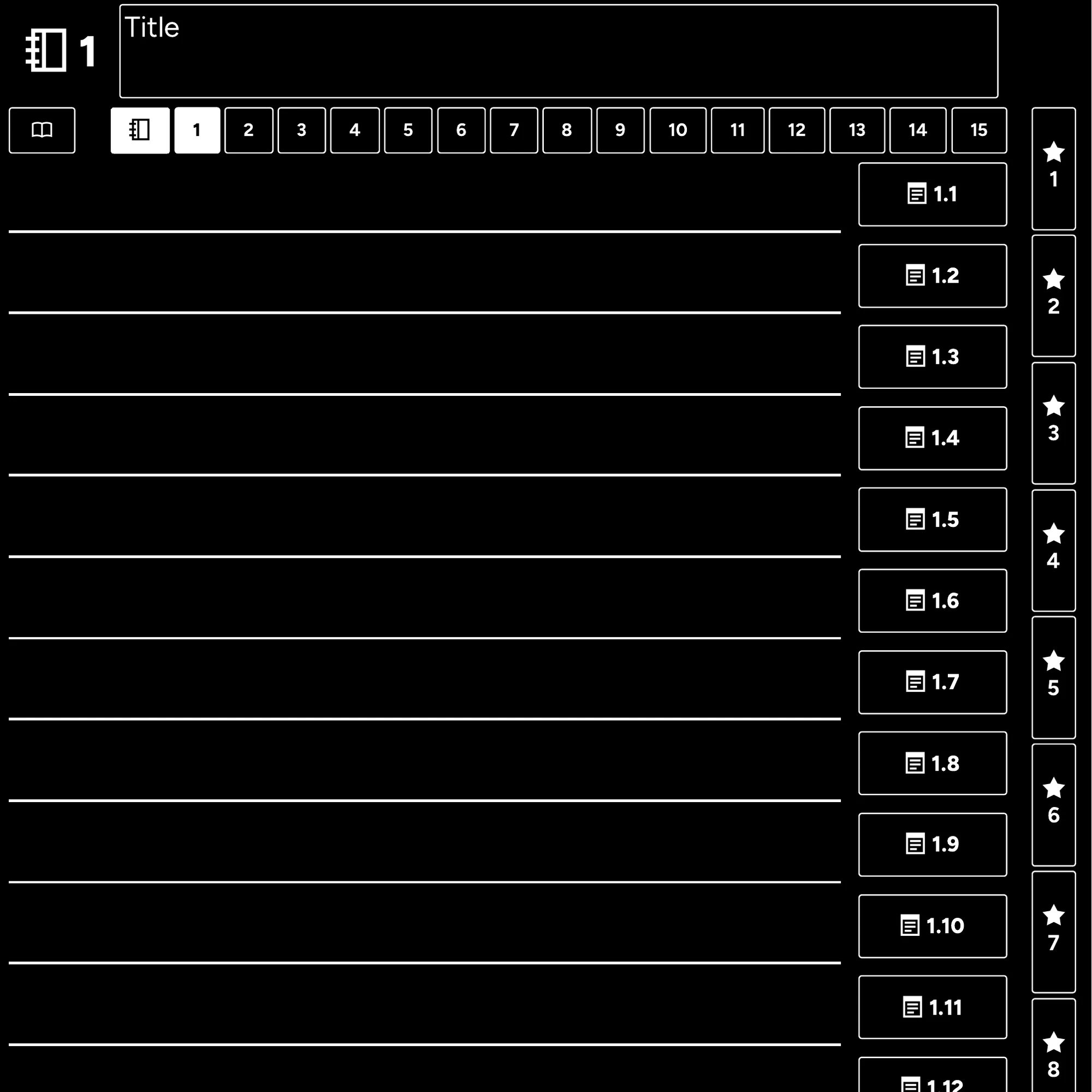 For Structured Notetaking