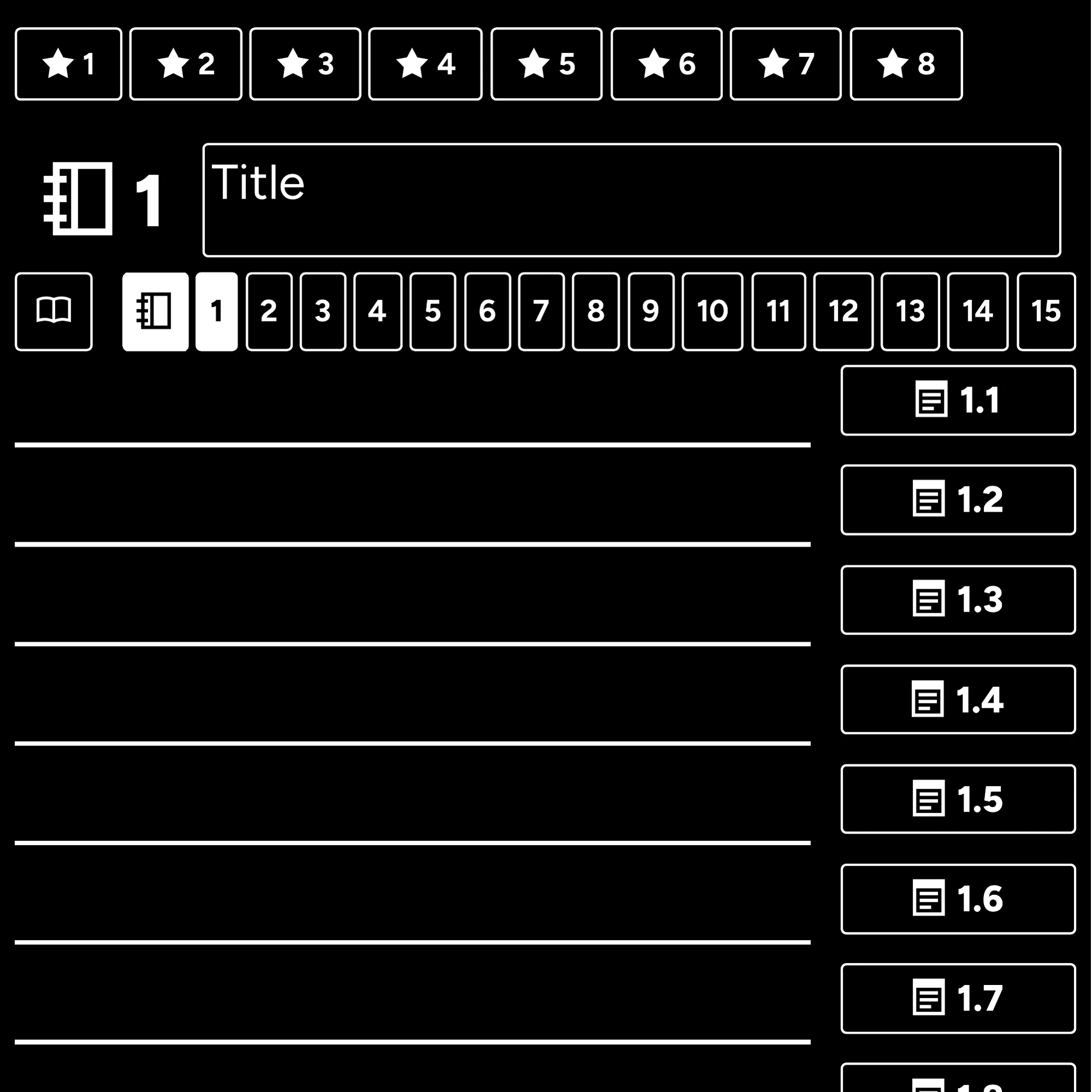For Structured Notetaking