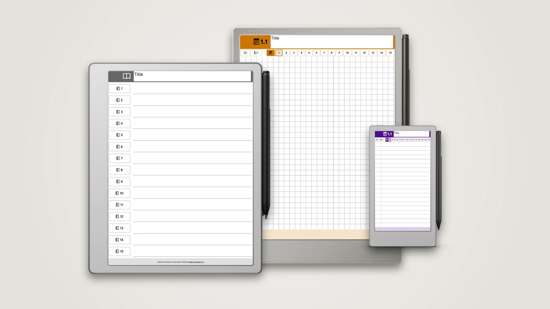 PDF Notebooks for reMarkable